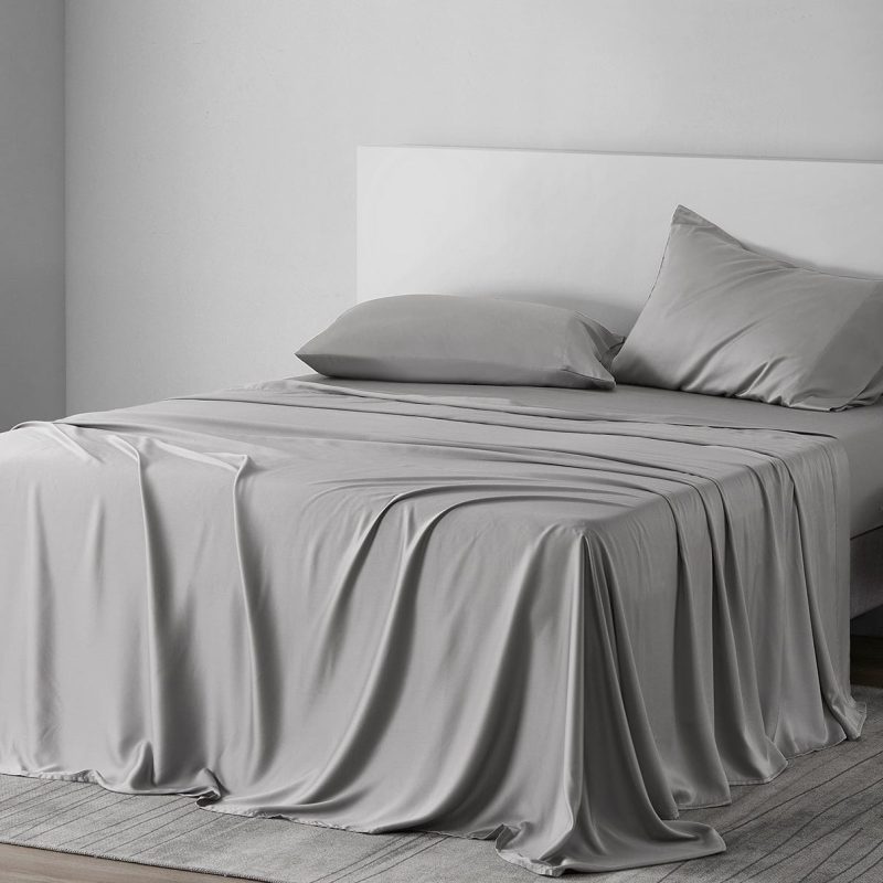 Lyocell Sheet Set Queen / Gray Sheet