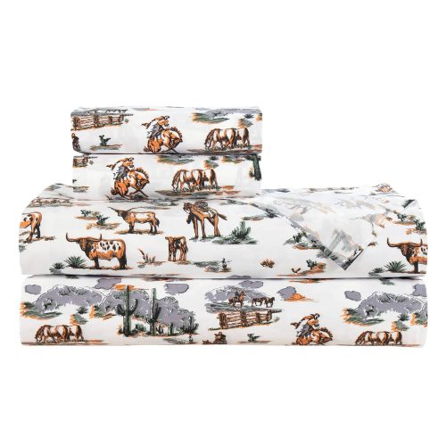 paseo road sheeting 200tc cotton ranch life sheet set 40954832486616