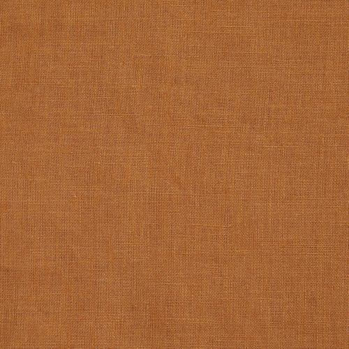 100% French Flax Linen Swatch Caramel Swatch