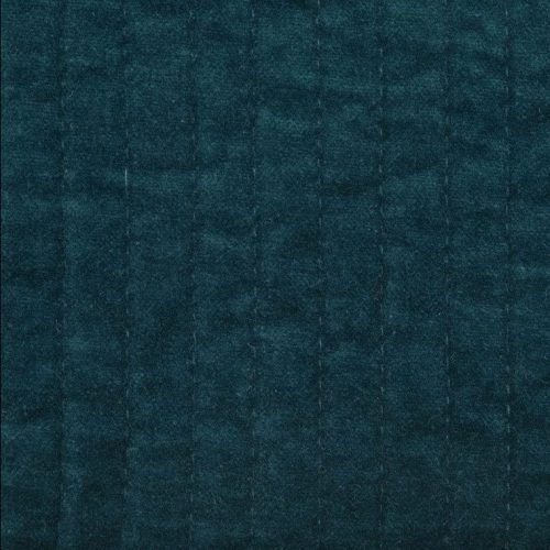 Stonewashed Cotton Velvet Swatch Deep Blue Swatch