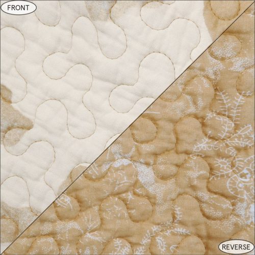 Elsa Cowhide Reversible Quilt Swatch Swatch