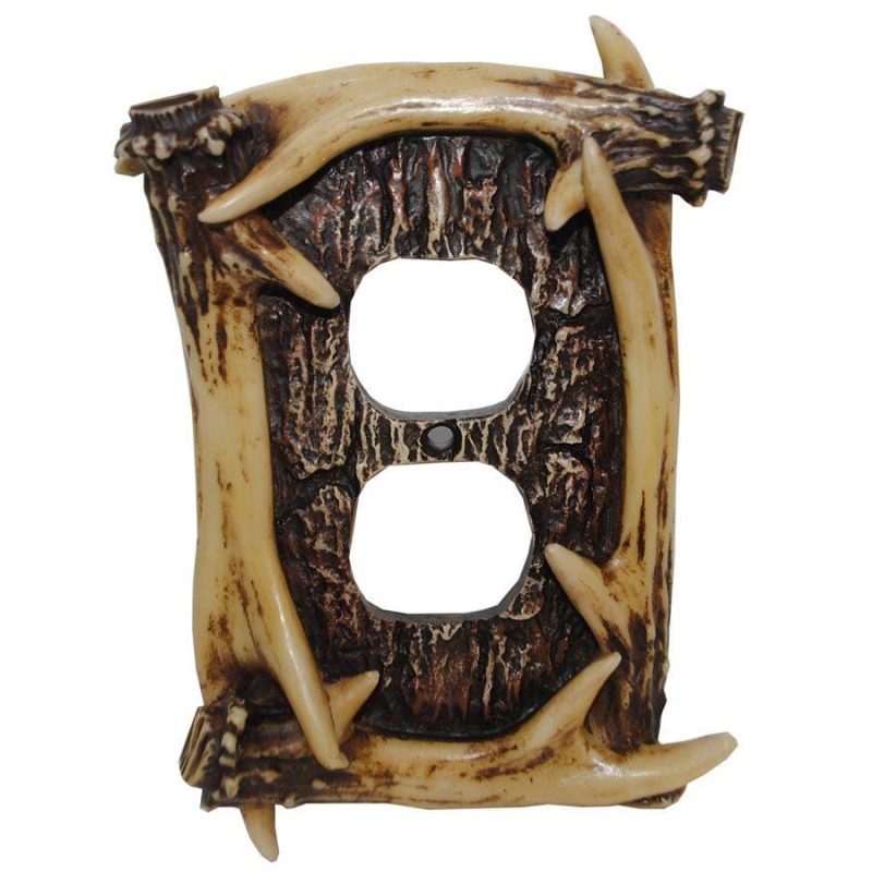 paseo road switch plates outlet covers antler outlet cover wall plate 37486259306712