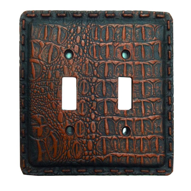 paseo road switch plates outlet covers resin gator double switch wall plate 37486910570712