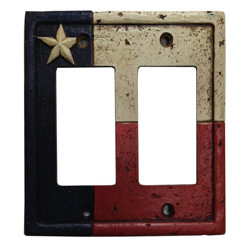 paseo road switch plates outlet covers texas double rocker wall switch plate 37487173730520