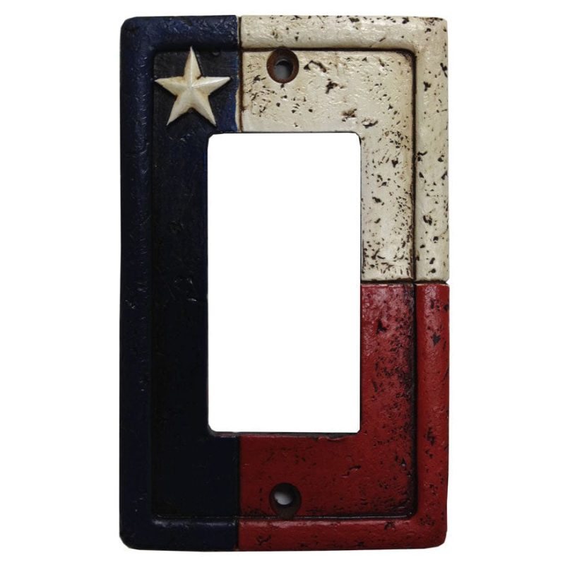 paseo road switch plates outlet covers texas single rocker wall switch plate 37487176286424