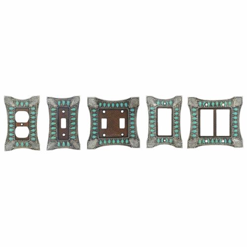 paseo road switch plates outlet covers turquoise double switch wall plate 37487210922200