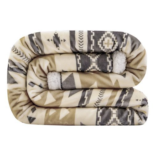 paseo road throw desert sage campfire sherpa throw 39349821309144