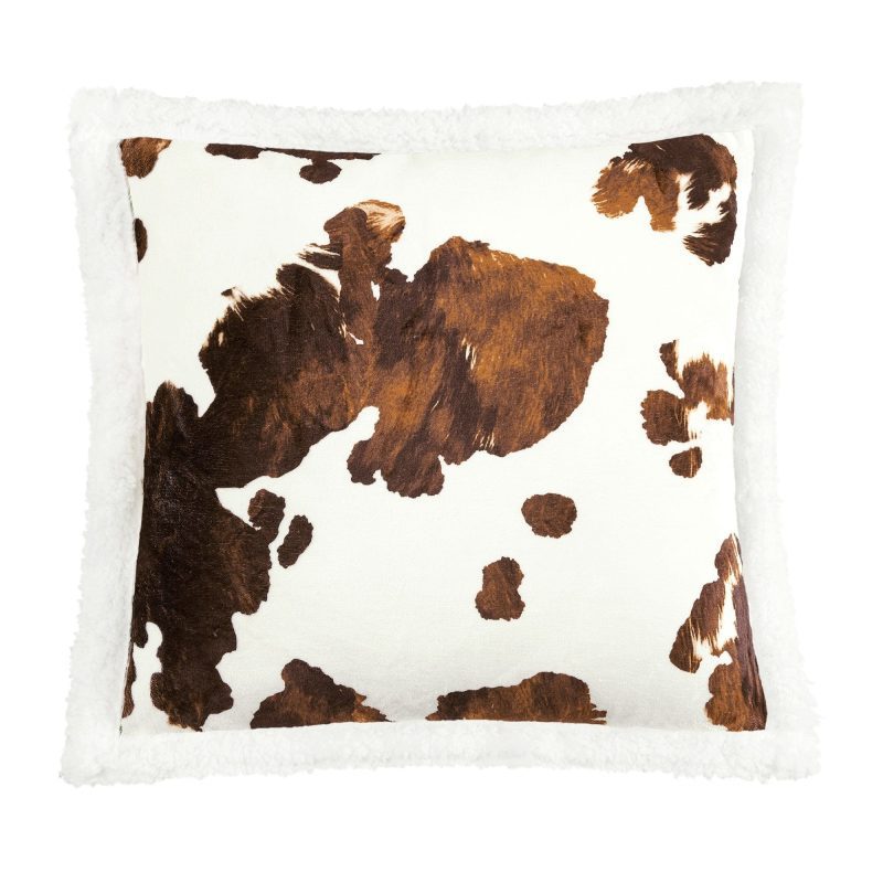 paseo road throw elsa cowhide campfire sherpa throw 40556556026072