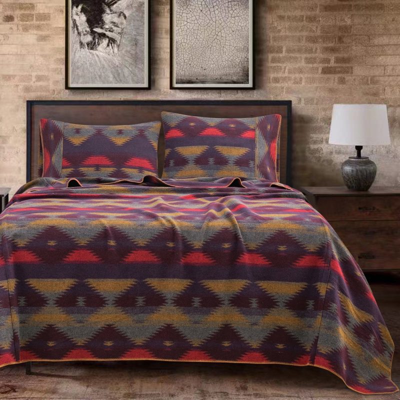 paseo road throw gila wool blend blanket set 39893096300760