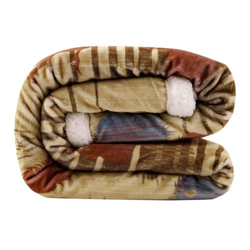 paseo road throw home on the range campfire sherpa throw 39349867413720