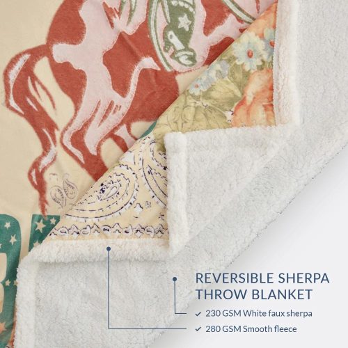 paseo road throw rodeo revival campfire sherpa throw 43319435165912