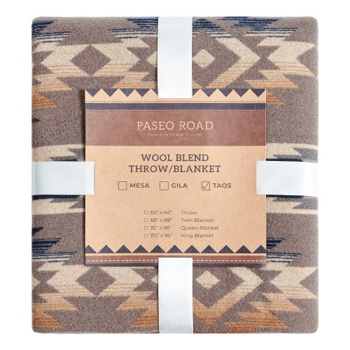 paseo road throw taos wool blend blanket set 39863041360088