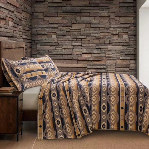 paseo road throw taos wool blend blanket set 40037061918936