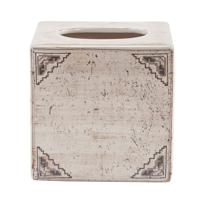 paseo road tissue holder dakota ceramic tissue box 37486405124312