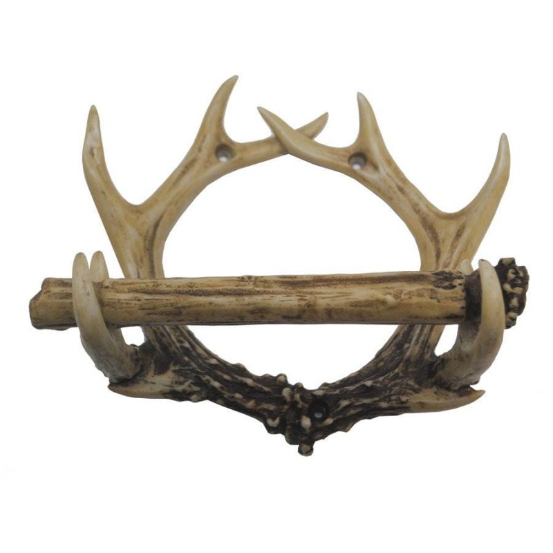 paseo road tissue holder resin antler toilet paper holder 37486908866776