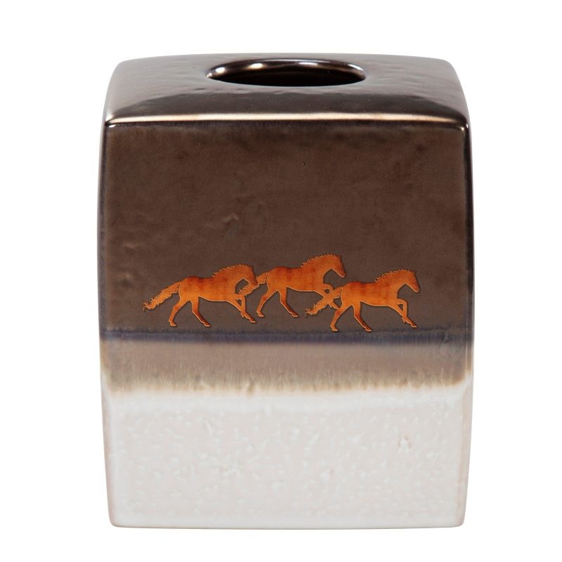 paseo road tissue holder running remuda ceramic tissue box cover 37696351142104