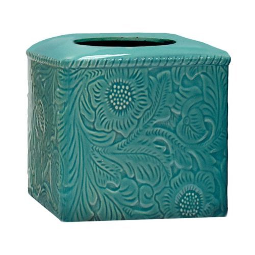 Savannah Tissue Box, 4 Colors Turquoise Tissue Holder