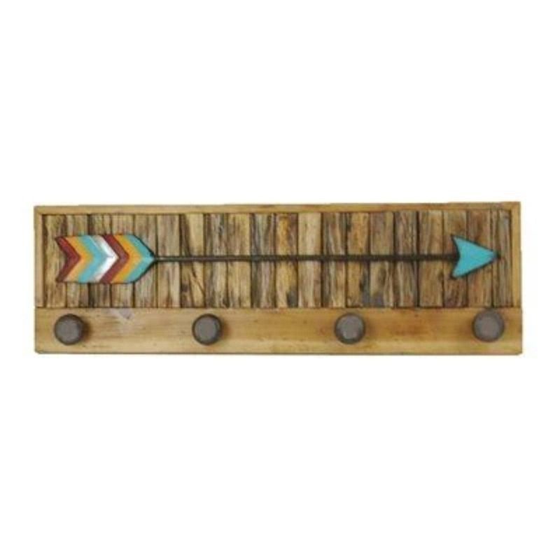 paseo road wall decor turquoise arrow w knobs wall hanging 37487205122264