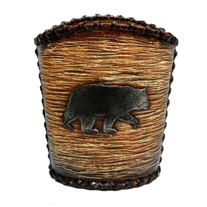 paseo road wastebasket black bear wastebasket 37486318747864