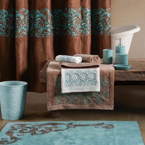 paseo road wastebasket savannah ceramic wastebasket turquoise 37486956576984